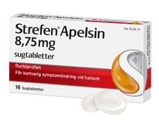 STREFEN APELSIN
8,75 MG SUGTABLETTER