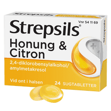STREPSILS HONUNG & CITRON SUGTABLETTER