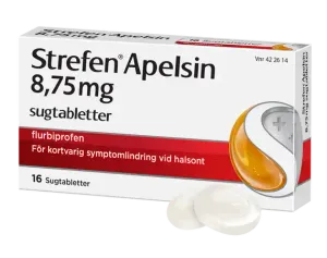 STREFEN APELSIN 8,75 MG SUGTABLETTER